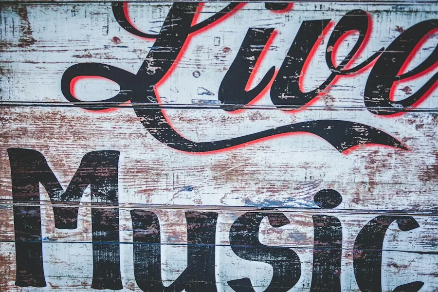 Photo positive messages in music